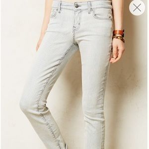 Anthropologie Level 99 Lily Skinny Straight Jeans